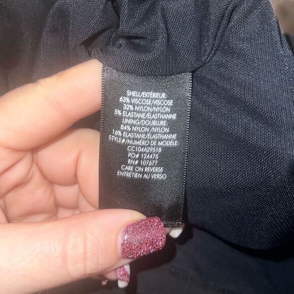 ✨ALICE + OLIVIA Gara Cutout Mini Black Sz 8 Dress✨ - Picture 11 of 11